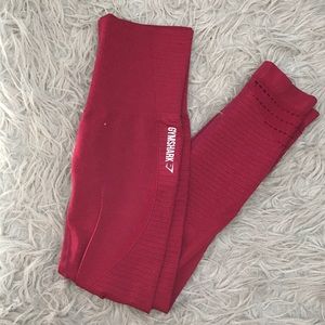 Gymshark beet seamless leggings